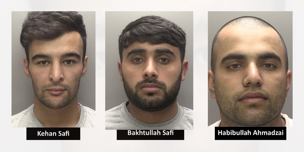 A woman was gang r&amp;ped in Hull city centre by 3 Afghans. She thought she was being taken home in a taxi. After being r&amp;ped they had the nerve to ask for a £20 fare.

They showed no remorse.

They are all remanded into custody &amp; due to be sentenced on Tuesday 2 April.