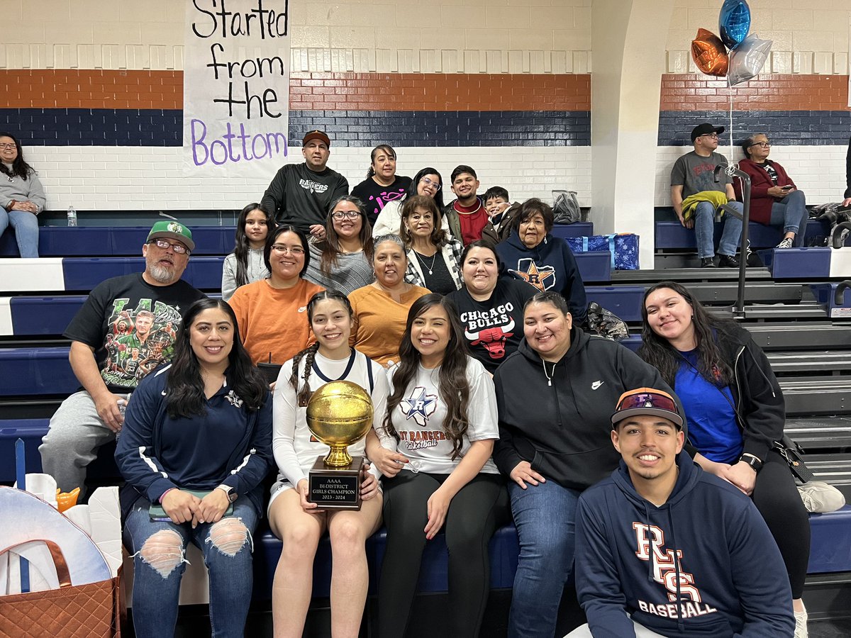 Congratulations @ssolis3 and the lady Rangers. Back to back Bi-District Champs. Now on to area round. This is your third year starting up here  @zoeyquintana    You know what to expect. Be ready. Go Rangers.