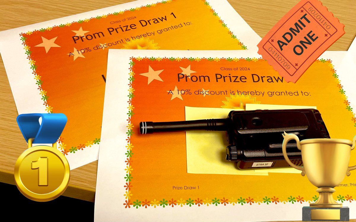 6 fortnightly prize draws for y11: 0 Behaviour points and over 10 achievement points in that period. The prom ticket discounts increase every time. Draw 6 is a 100% discount! Getting the certificates laminated for delivery tomorrow. @StrattonUpper @meridiantrustuk