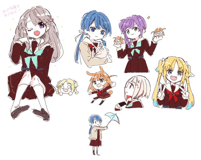 絵チャの自分のとこ めぐ先輩をあがめよ…
