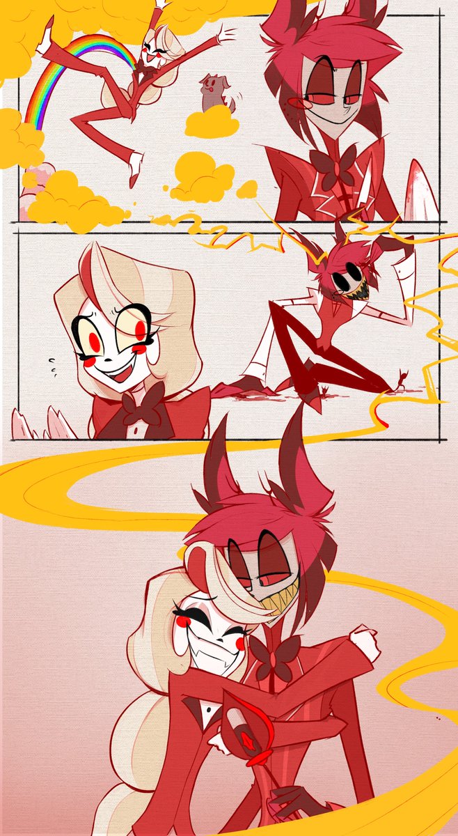 Scany57093245's tweet photo. #charlastor #HazbinHotel 
#情人节快乐 https://t.co/jEFikI8tms