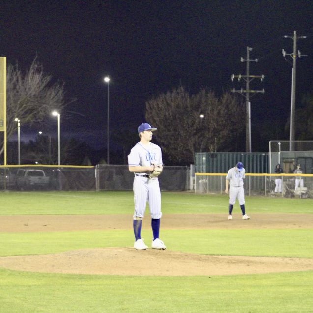 First Varsity Start of the year ✅
Had a blast last night against Dinuba!
6 IP, 1 H, 0 R, 11 K, 1 BB
Final: Cavs 13, Dinuba 0
#uncommitted #classof2025 
<a href="/CAAChrisMatzner/">Chris Matzner</a> <a href="/The_CAAdvantage/">College Athlete Advantage</a>