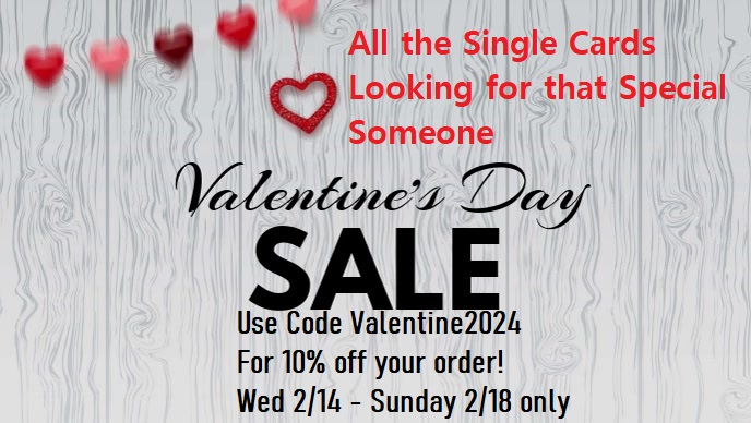 Pick up some new Hot Single Cards this Valentine's week at CategoryOneGames.com. Use code Valentine2024 for 10% off of our Hottest Singles!

#Valentines #Valentinesgift #VintageCards #Singles #Vintage #Cards #90s #outofprint #ClassicCardGames #categoryonegames #TCG #CCG