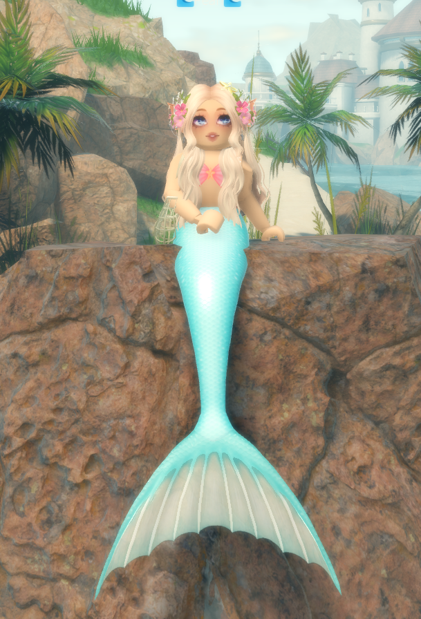 MermaiddKyra's tweet photo. Mermaid Lagoon has the BEST mermaid tails on roblox 🧜♀️🌺🌊#MermaidLagoon #Roblox #RobloxDev #Mermaid #TheMerCreations https://t.co/tg9GTASm6X