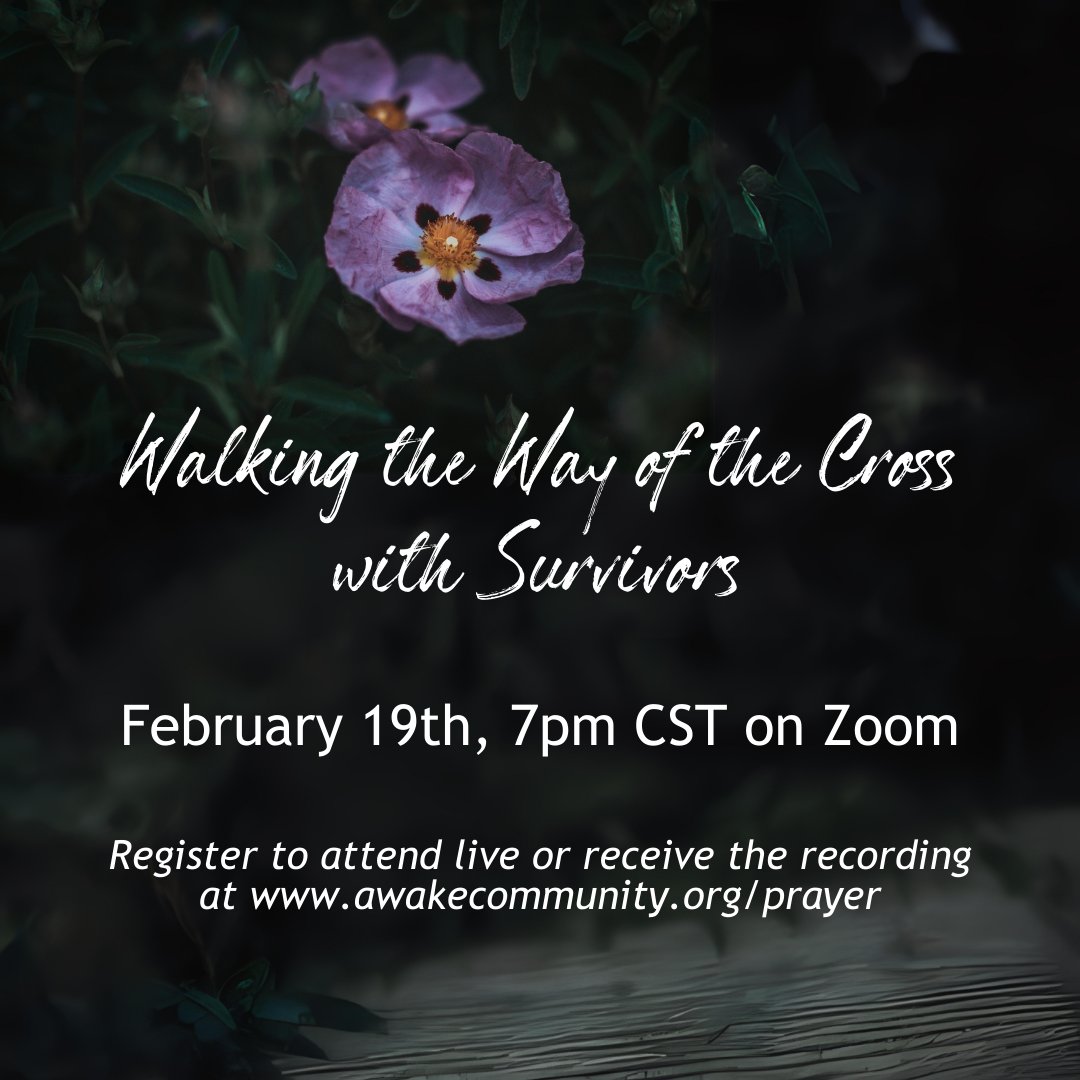 Join us for a powerful Lenten prayer opportunity that combines reflections from survivors with the traditional Stations of the Cross. 
#catholic #catholicchurch #sexualabuse #clergysexualabuse #churchtoo #abusesurvivor
#prayer #lent #ashwednesday #survivorvoices