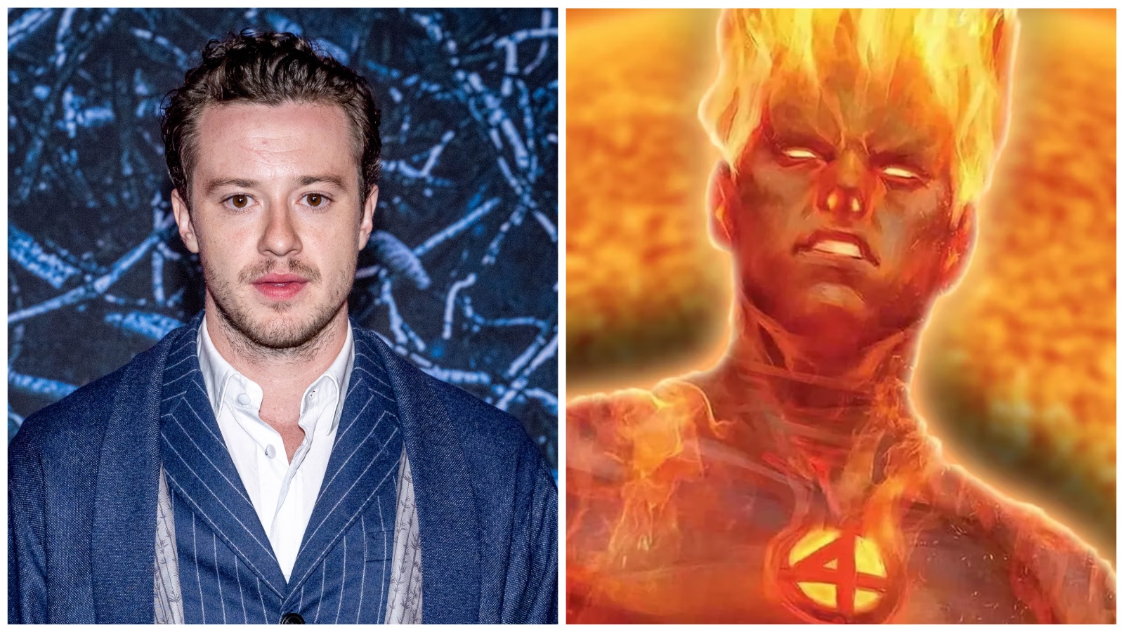 Marvel Studios anuncia elenco de 'Quarteto Fantástico' e os fãs odiaram 3 Quarteto Fantástico: Joseph Quinn como Tocha Humana