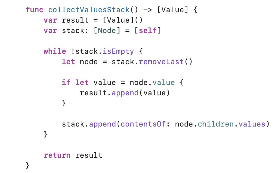 psharanda's tweet photo. @mecid But yeah, ultimately using a stack is a safe option, without the tail optimization, recursion has limits. And you don't have precise knowledge if your function was actually optimised. https://t.co/zILrvb6vi0