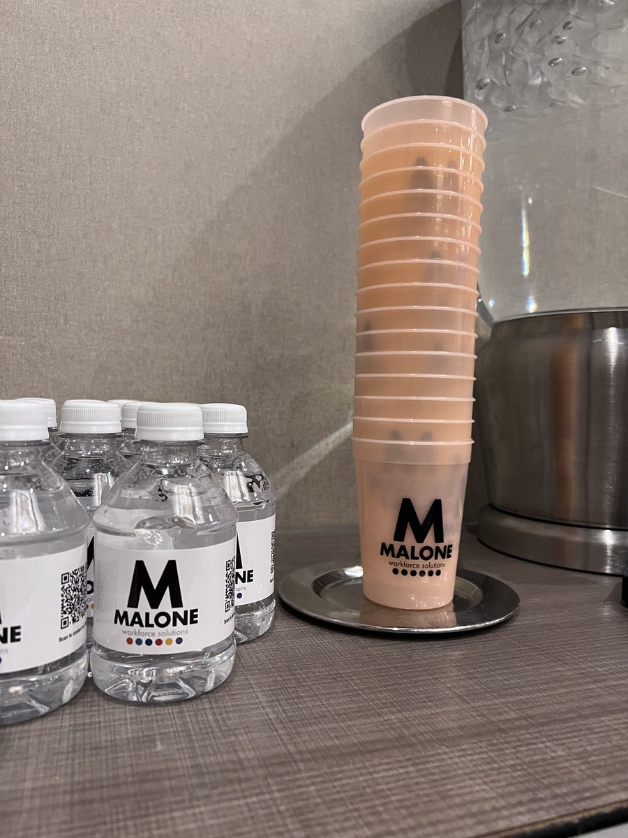 SCManufacturers's tweet photo. Cheers to our Hydration Station Sponsor for keeping us refreshed throughout the #SCAutoSum24!💧@MaloneStaffing https://t.co/44S1V9gBHr