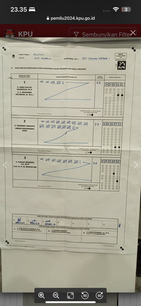 sejauh ini, errornya ini paling gede 🤣🤣

+80000 suara gapnya, 

ada yang berani adu?
pemilu2024.kpu.go.id/pilpres/hitung…