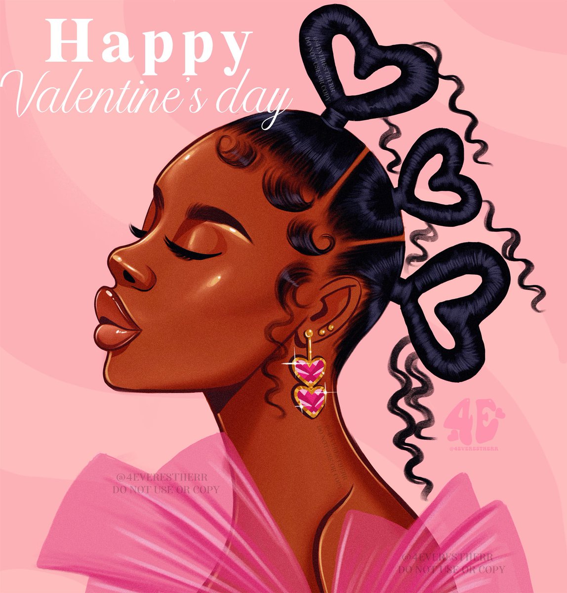 HAPPY VALENTINE’S DAY 🩷💕

#illustration #drawing #art #valentineday #blackart #cartoon #digitalart