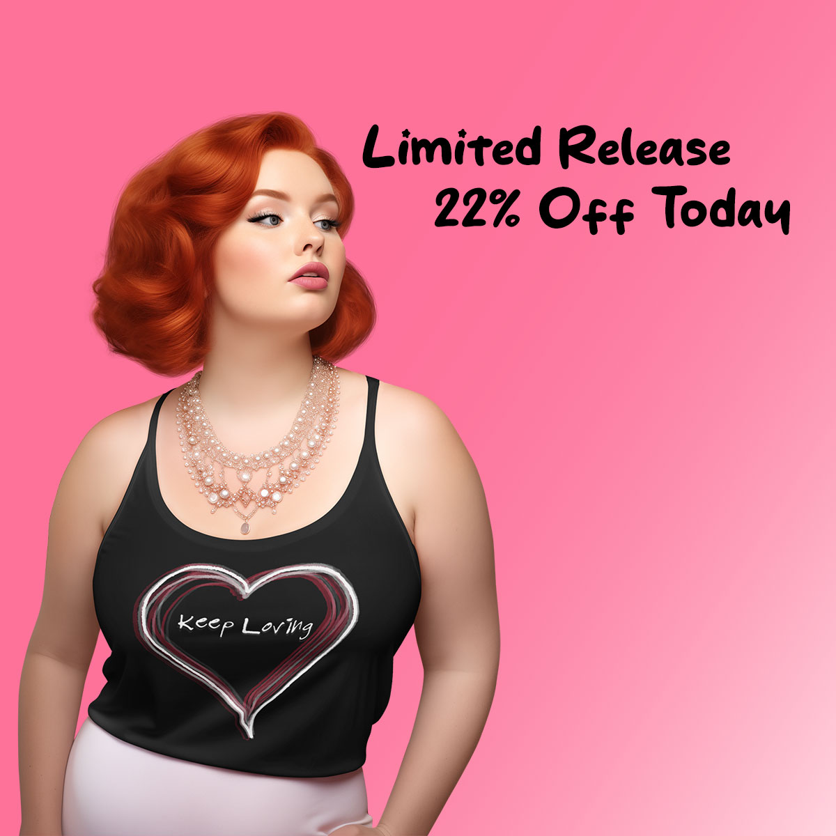 Ok many of you asked for "Keep Loving" to return but I can't promise it will stay in the store long.  Spreadshop has quality standard that my handwriting doesn't always meet.  So this may get removed but I'll keep it there as long as I can 💚

gaelforce-audios.myspreadshop.com