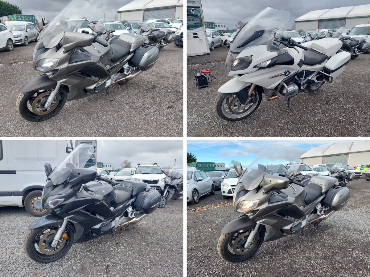 BW_CarAuctions's tweet photo. Motorbikes for auction... Direct from the Police
https://t.co/tgvHjLErlX
Bidding is open and closes tomorrow from 10am
Call 01568 611325 for more information
#motorbike #Auction https://t.co/9dfp3WVdCB