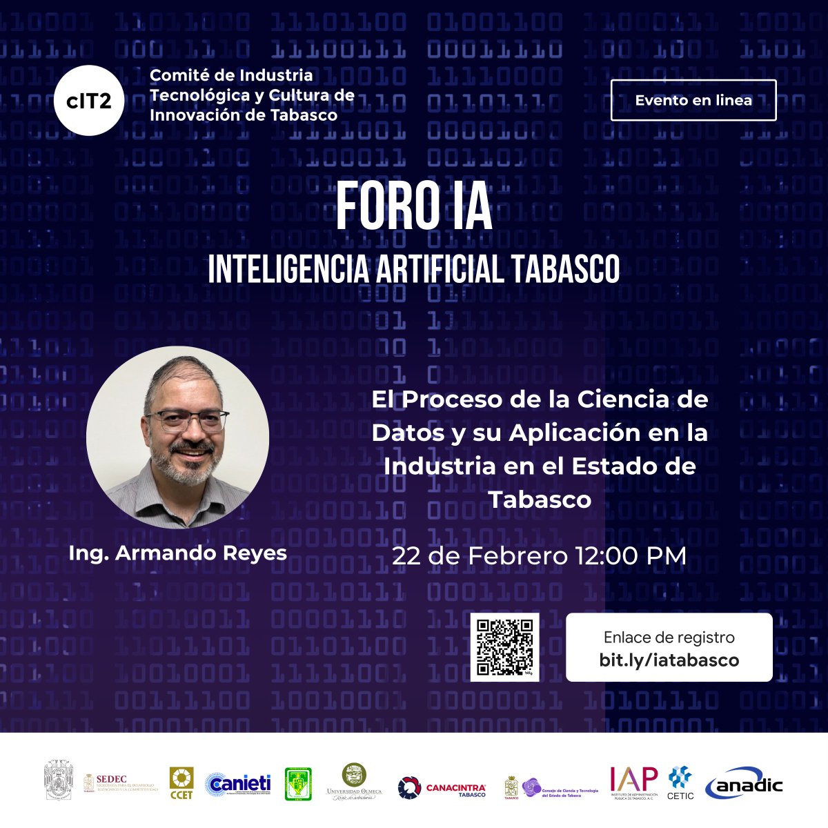 SEDEC_Tab's tweet photo. #SEDECinforma | Invitamos a empresarios, empresarias, emprendedores y emprendedoras, servidoras y servidores públicos a participar en “Foro de Inteligencia Artificial Tabasco 2024”. #CIT2
🗓️ 22 de febrero🕐10:00am
🎯Evento en línea
✅Enlace de registro👉https://t.co/LgW9WqBYWU https://t.co/kfY0bDEt3T