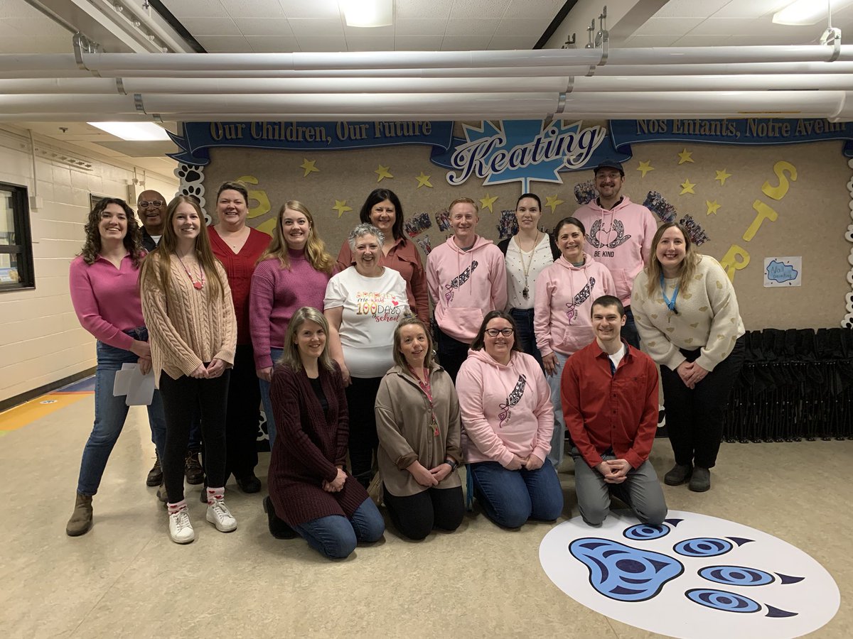 All decked out for Valentine’s Day.
#BeKind
#KeatingTogether