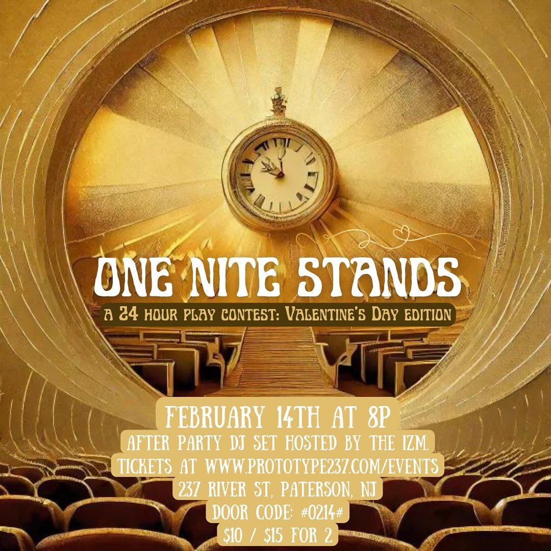 The_IZM's tweet photo. Catch me at #Prototype237 tonight DJing the after party for their One Nite Stands 24-hour play contest. Plays start at 8pm, after party at 10pm. $10 entry, peep the door code on the flyer and come to the 5th floor. Get ready to use those legs! https://t.co/lP6YEuUt3s