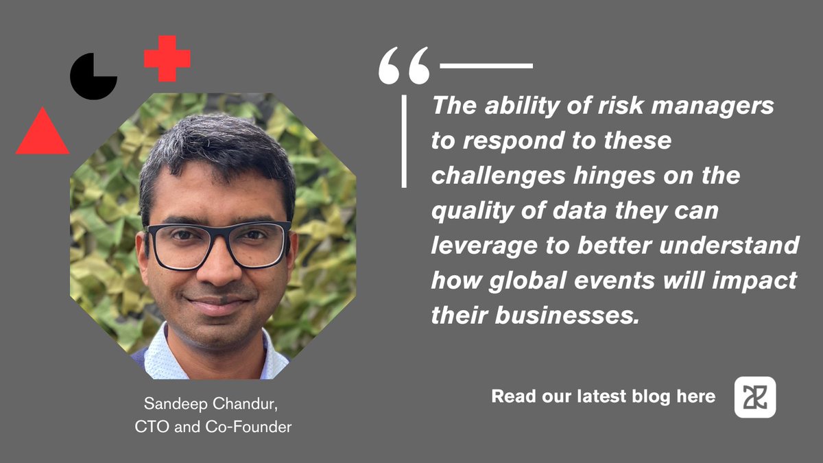 What might 2024 have in store for risk managers?

From ongoing conflict to extreme weather events, how can risk managers swiftly identify and manage potential threats?

<a href="/schandur/">Sandeep Chandur</a> shares his insights in our new blog.
adaptready.com/looking-ahead-…