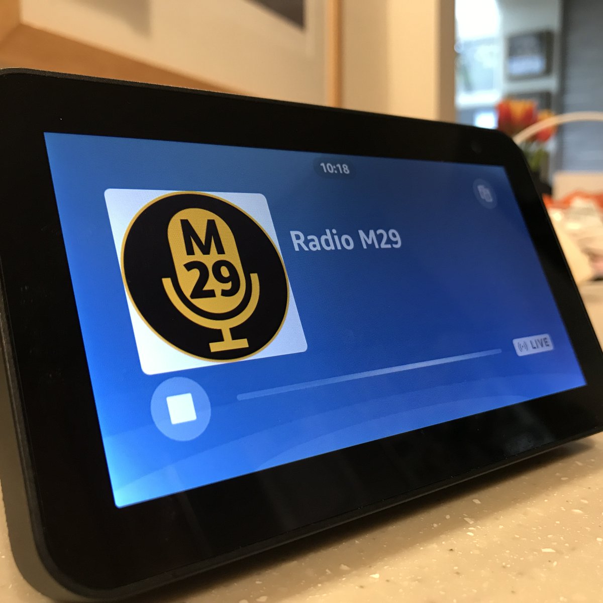 Great News! Radio M29 is back on your Alexa smart speaker. If you’ve previously enabled the skill on Alexa you’ll need to disable it first, just say “Alexa, disable Radio M29” followed by “Alexa, play Radio M29” and we’ll be there when we’re back on air this Friday @ 6pm.