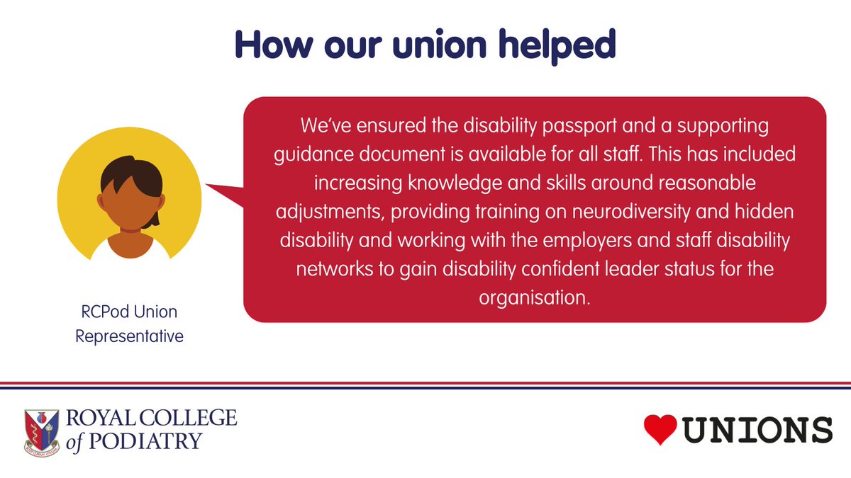 Our network of Union Representatives are a key part of supporting our members throughout the UK #HeartUnions