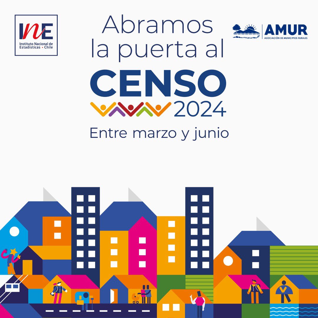 AMUR_CHILE's tweet photo. Entérate de las novedades del Censo 📱 Recuerda que, ante cualquier duda sobre el operativo, puedes comunicarte al Fono Censo llamando al 1525 📱 sigue las redes sociales @censo2024 o visita https://t.co/1vBTOG2n7j 📱 
#CensoChile #SeVieneCenso #Censo2024 #Novedades https://t.co/Do7kbL7RoH