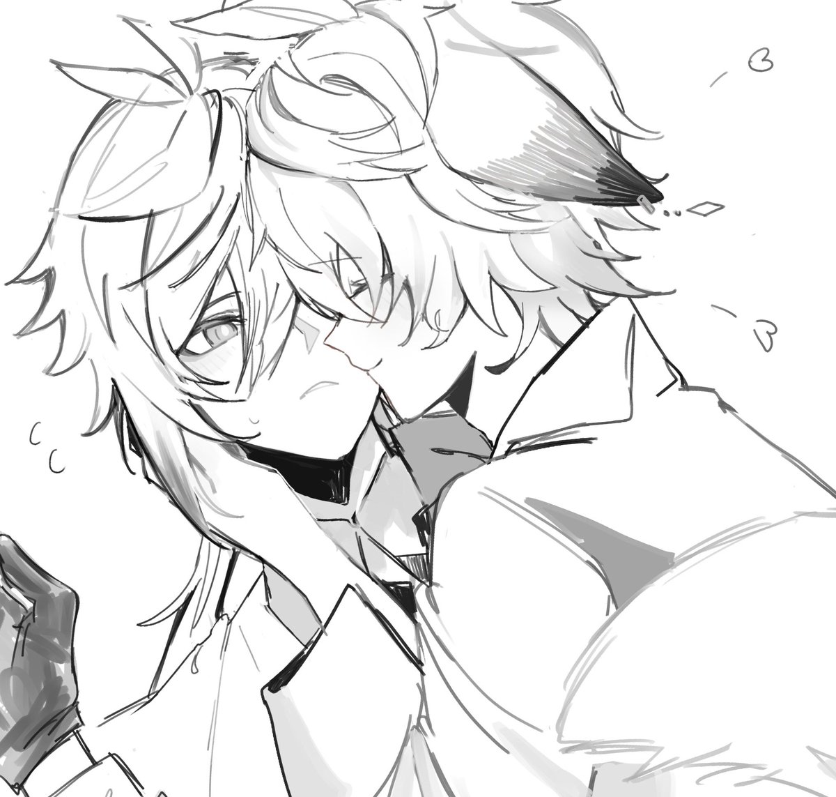 酒入り🍫で酔う🦊がキス魔になる妄想だけはしてた(鍾タル) 