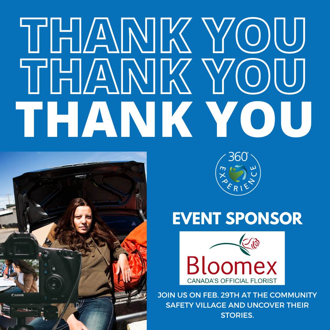 Thank you @Bloomex_canada for your generous support of our 360°Experience event on Feb 29th! Making a difference together! For Full details visit: secure.e2rm.com/p2p/event/3835… ⁠ #socialgood #givingback #dogood #makeadifference #360Experience24 #endyouthhomelessness