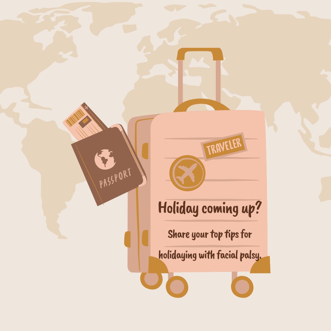 Have you been on holiday since you developed Facial Palsy? Was there anything you wish you'd been told before you'd travelled?
Offer your tips to those travelling soon - comment below with your advice.

#traveltips #facialpalsy #bellspalsy #ramsayhunt