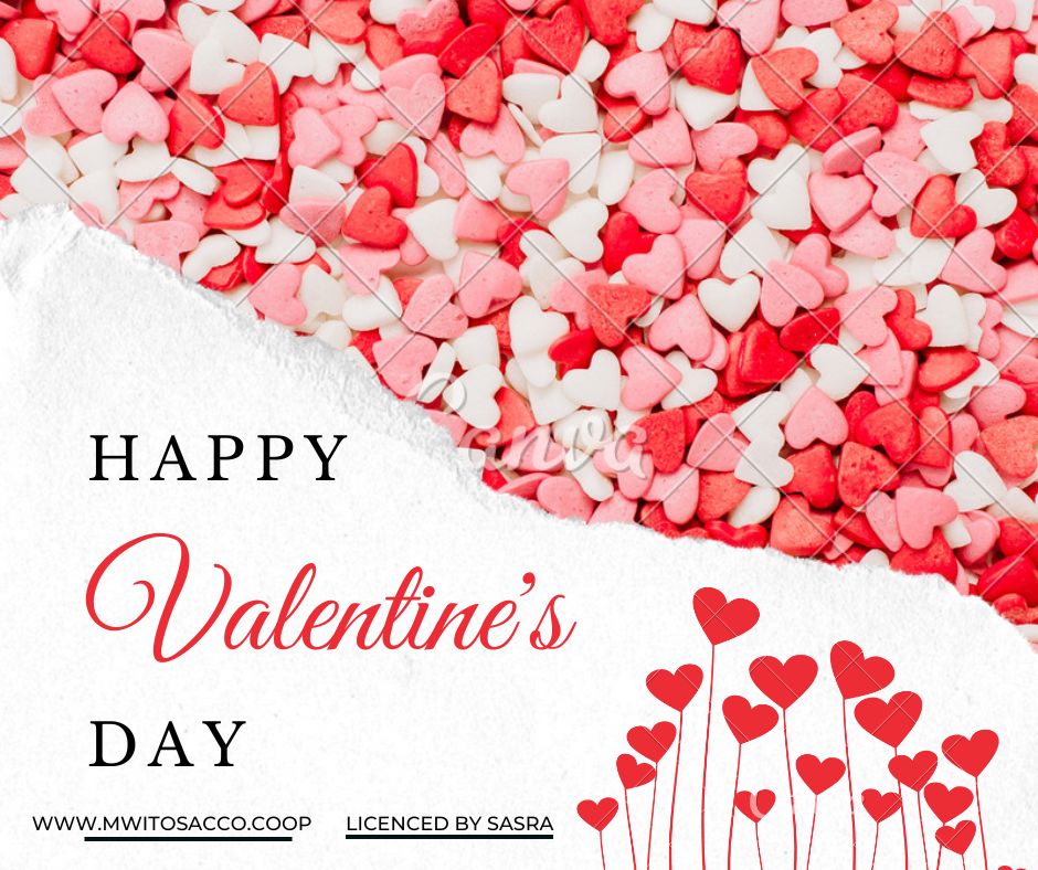 Mwitosacco's tweet photo. Wishing all our members a happy valentines day
#YourFinancialPillar #happyvalentinesday #gotyoucovered https://t.co/Tol5KrxI5T
