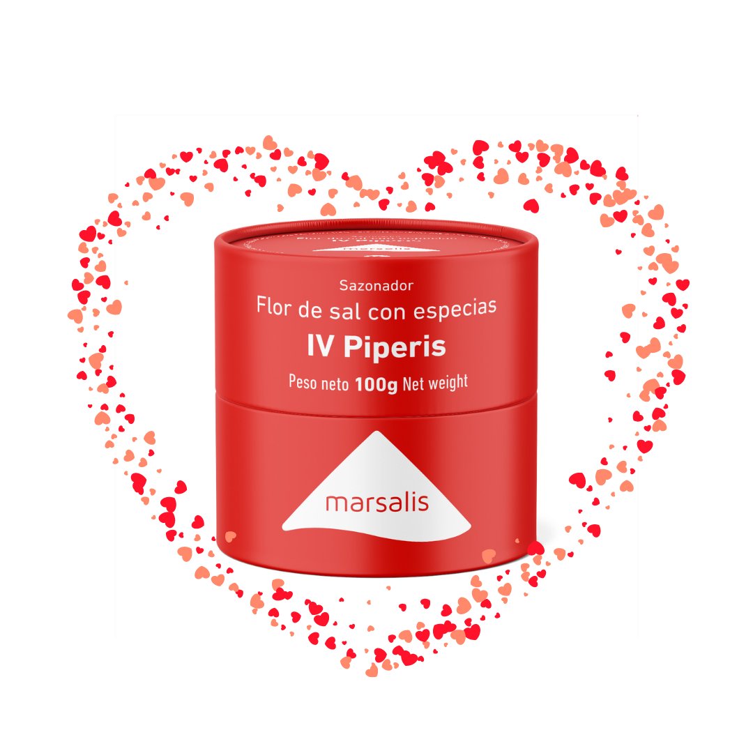 ¿Buscas un regalo con un toque picante para San Valentín? Regala Flor de Sal con 4 pimientas Marsalis, algo picante con buen gusto!!
#marsalis #flordesal #sanvalentin #buengusto