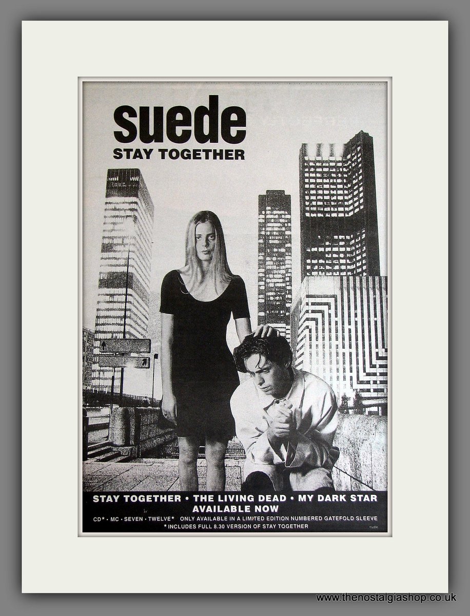 'Two Hearts Under The Skyscrapers'

30 years of possibly the best Suede single. Released on this day in 1994. 

@suedeHQ #StayTogether #HappyValentinesDay