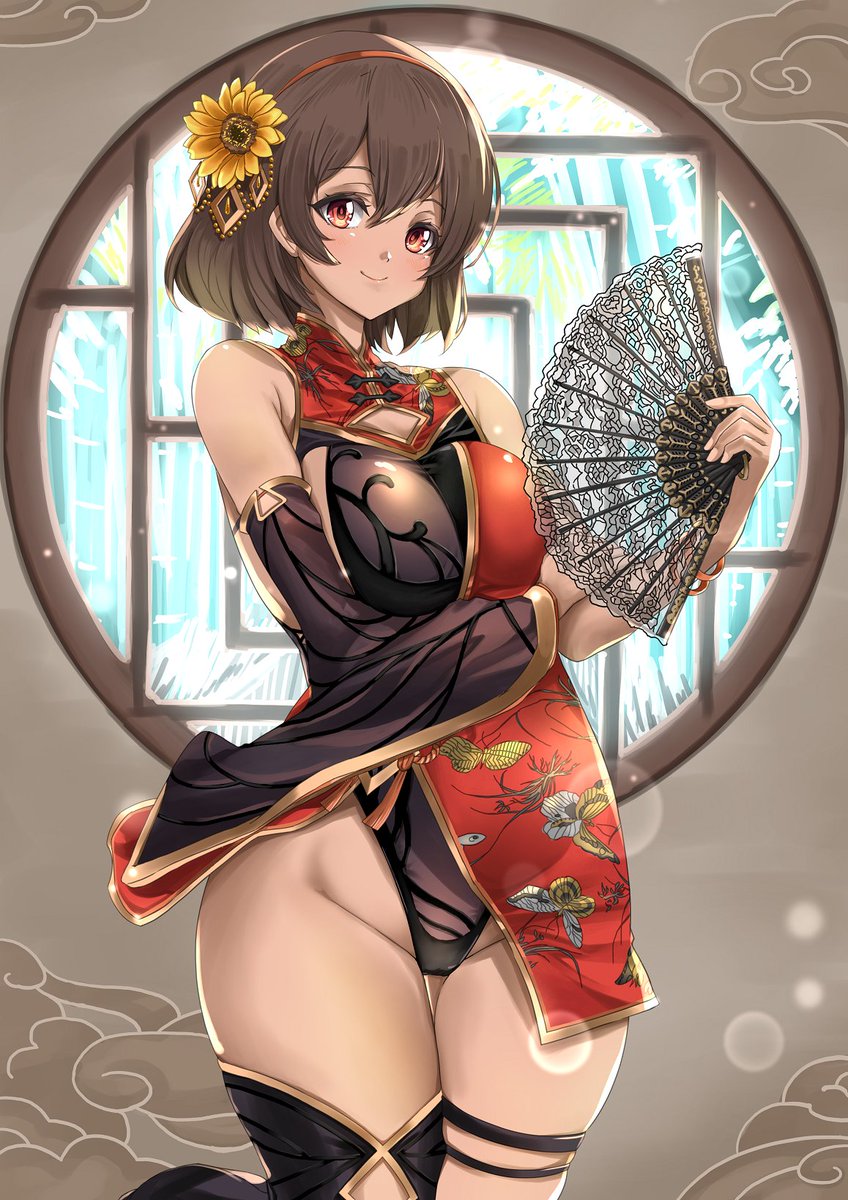 #バレンタインだから褐色肌貼ろうぜ
シャリーファちゃんの🍫お肌