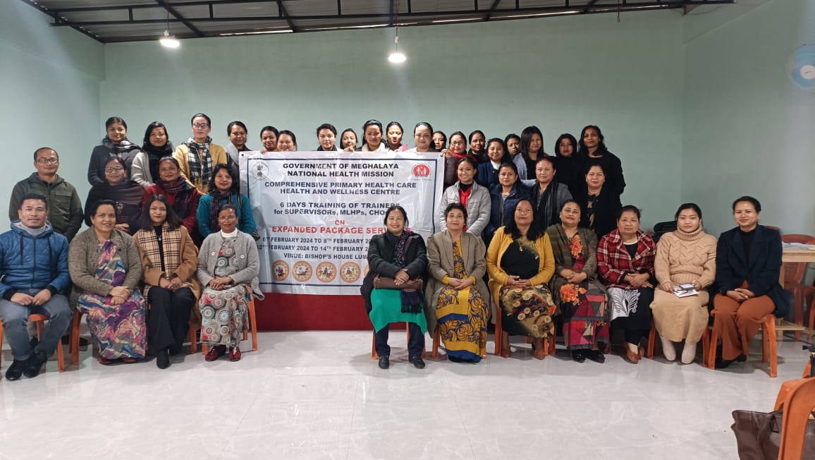 meghalayahealth's tweet photo. A 6 day training of supervisors and staff nurses, Training of Trainers (TOT) for two health providers from each health facilities on Expanded packages completed today in Jowai #WestJaintiaHills.
#TrainingForHealth #CapacityBuildingForHealth #HealthMatters #HealthForAll https://t.co/Gn6FVrwBrk