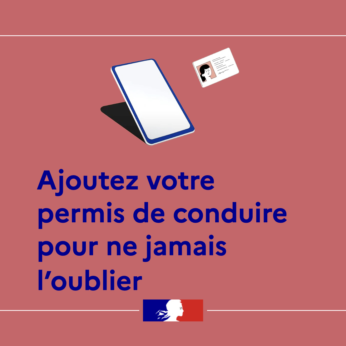 Interieur_Gouv's tweet photo. 📱L'application @France_Identite est désormais disponible pour tous !

🪪 Avec votre smartphone, justifiez de votre identité, présentez votre permis de conduire et gardez la maîtrise de vos données.

📲 Pour en savoir plus et la télécharger ⤵️ https://t.co/tGxvZ1RUNB @ANTSdirect