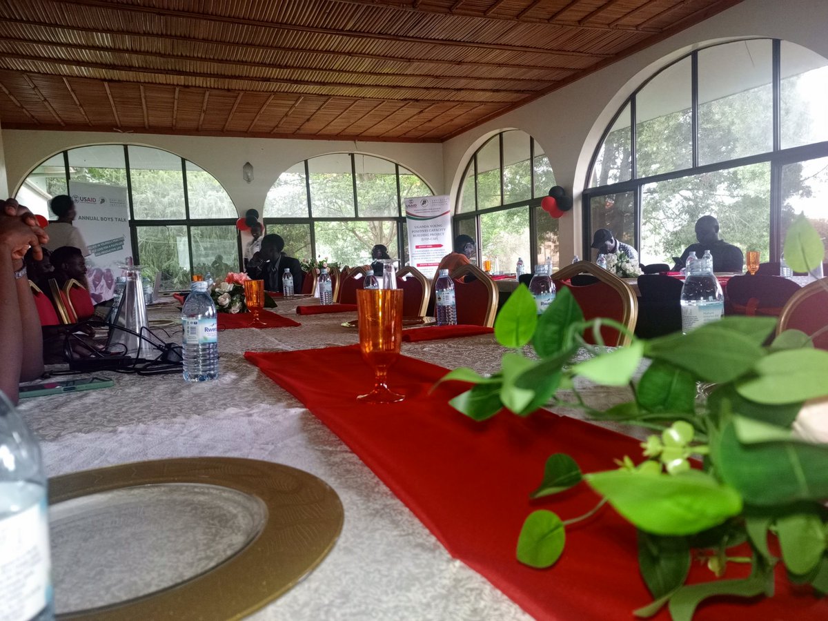youngpositives's tweet photo. #HappeningNow! 👇

The first #AnnualBoysTalk hosted in the month of love at Kiwatule Recreation Center  by @youngpositives is finally here, derived at championing boys and influencing for self love. 
#boystalk
#AIDS2030 
#youngpositives https://t.co/qB2IlOWrjn