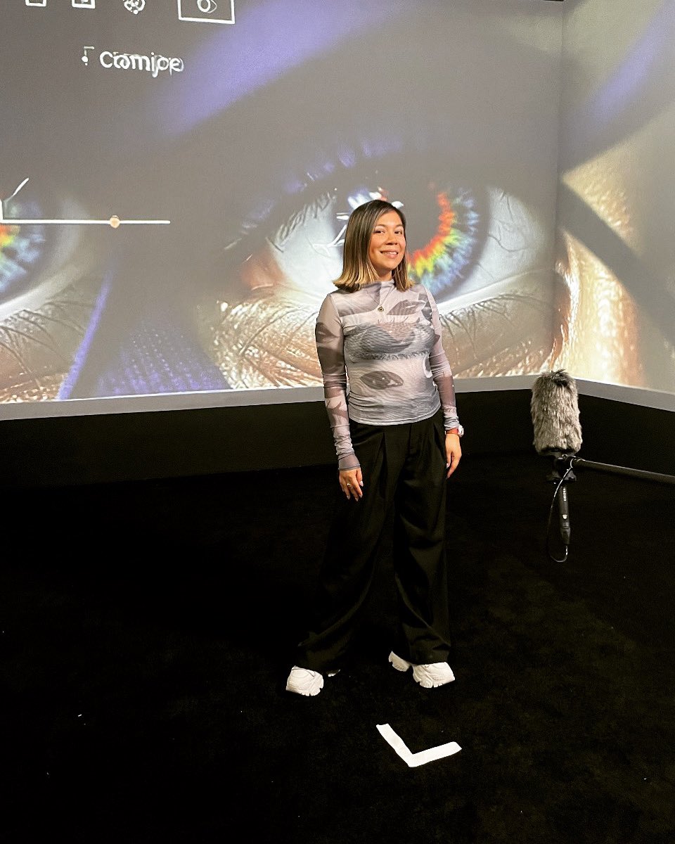 me in an interview with PBS for the next <a href="/pamm/">Pérez Art Museum Miami</a> exhibition with my piece Wild Wired World 👁️🖥️🌎