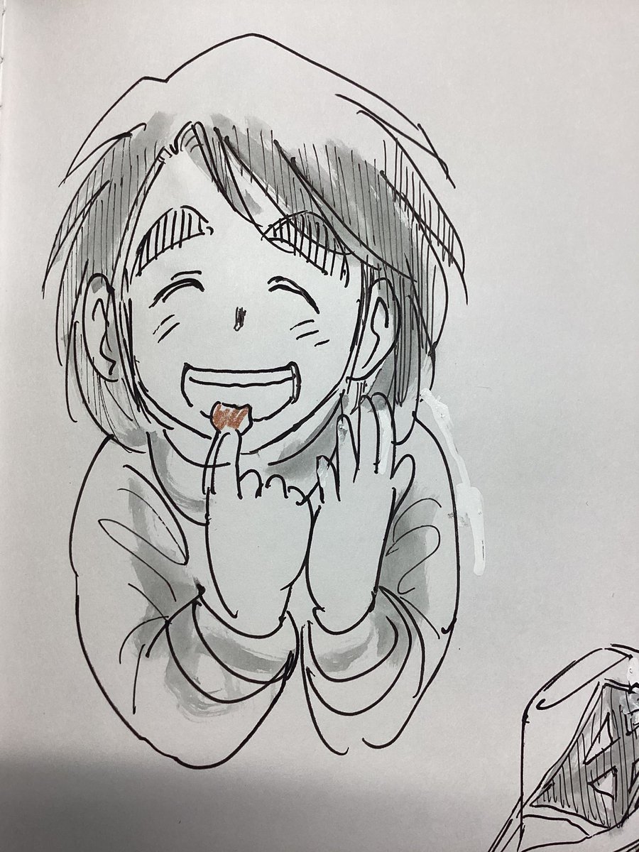 「ありがとう!とってもおいしいね。」

才賀 勝はチョコレート大好きですが、自分のお金でどれだけチョコが買えるか考えた事もないようでした。もうお金はないようですが。 