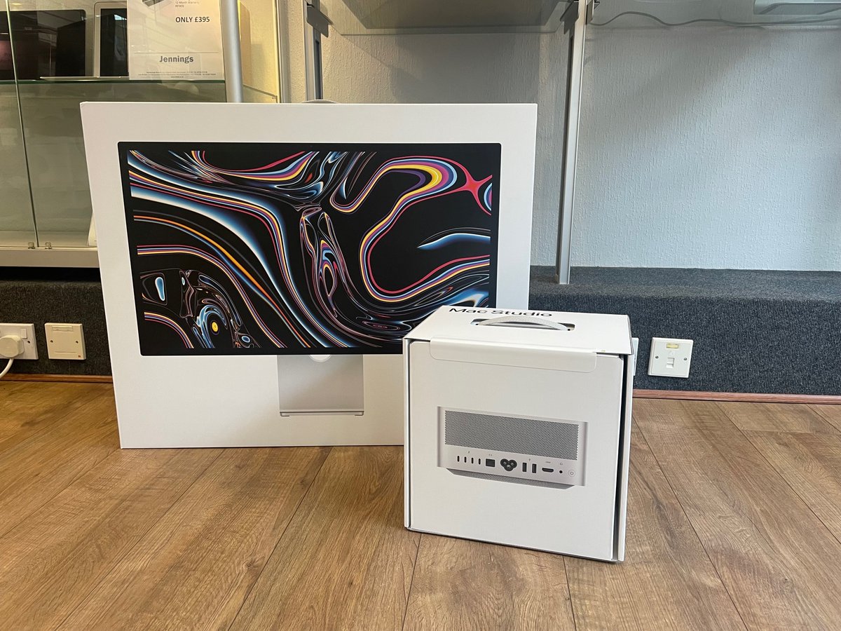 This M2 Max, custom spec Mac Studio with 4TB SSD and 27" 5K Studio Display is now fully prepped and ready to be enjoyed by its lucky owner. If you're looking for a custom spec Mac or need help choosing the right solution, feel free to get in touch. #MacStudio #Apple #ITSales