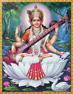 Happy Basant Panchami! May Goddess Saraswati us all with knowledge and wisdom.  बसंत पंचमी #BasantPanchami #saraswatipuja