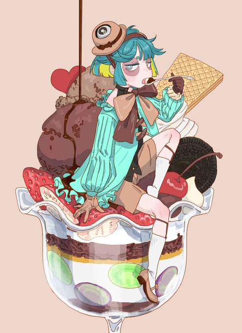 これは去年のバレンタインなエクセきゅーとちゃん 