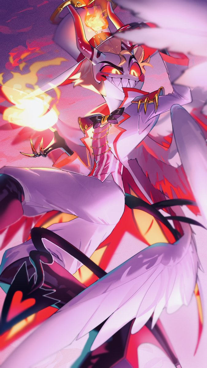 55mo3's tweet photo. こっちの方が色良かったかも
#HazbinHotelLucifer #HazbinHotelFanart https://t.co/k2mhxiFofM