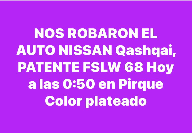 Por favor compartir