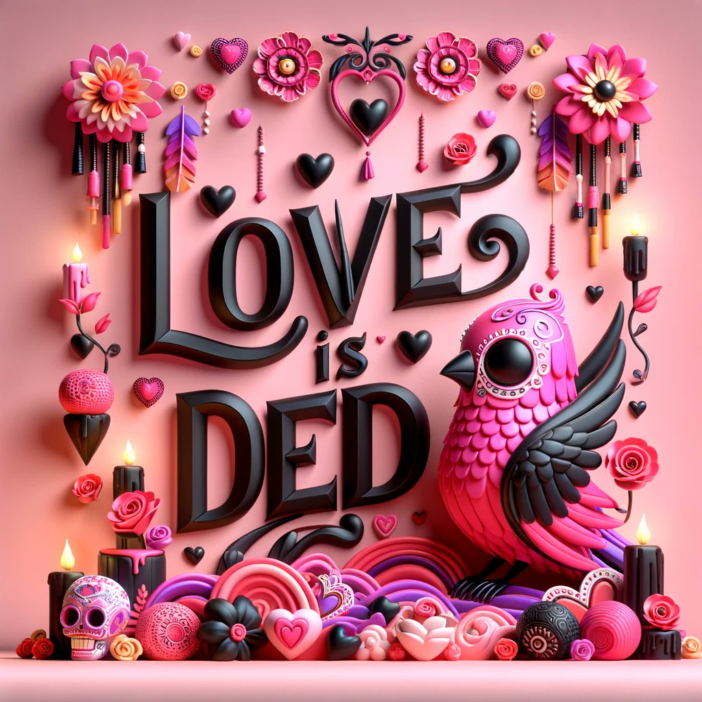 Happy Valentine btw :) #LoveisDED