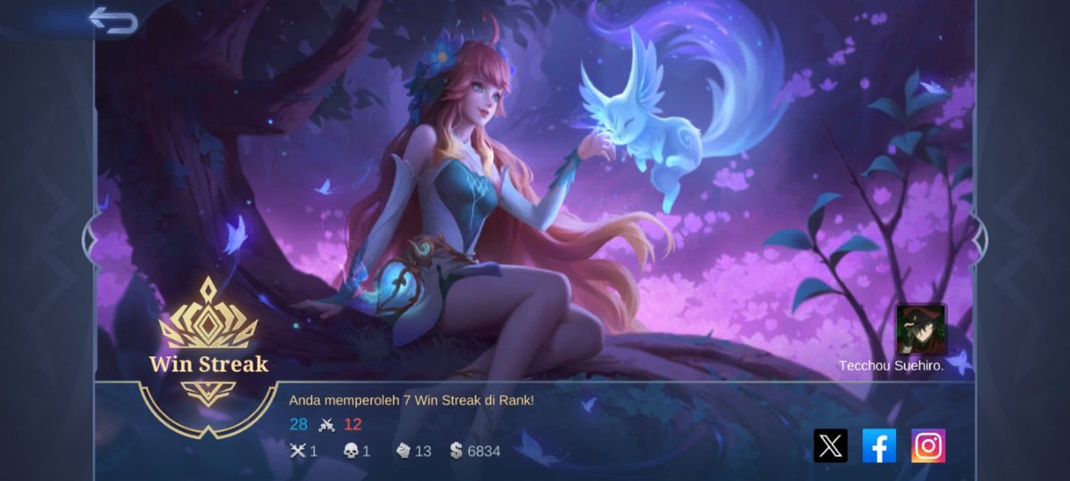 Tinggal pilih, mau di gendong sama mas Granger atau di supportin sama neng Floryn.