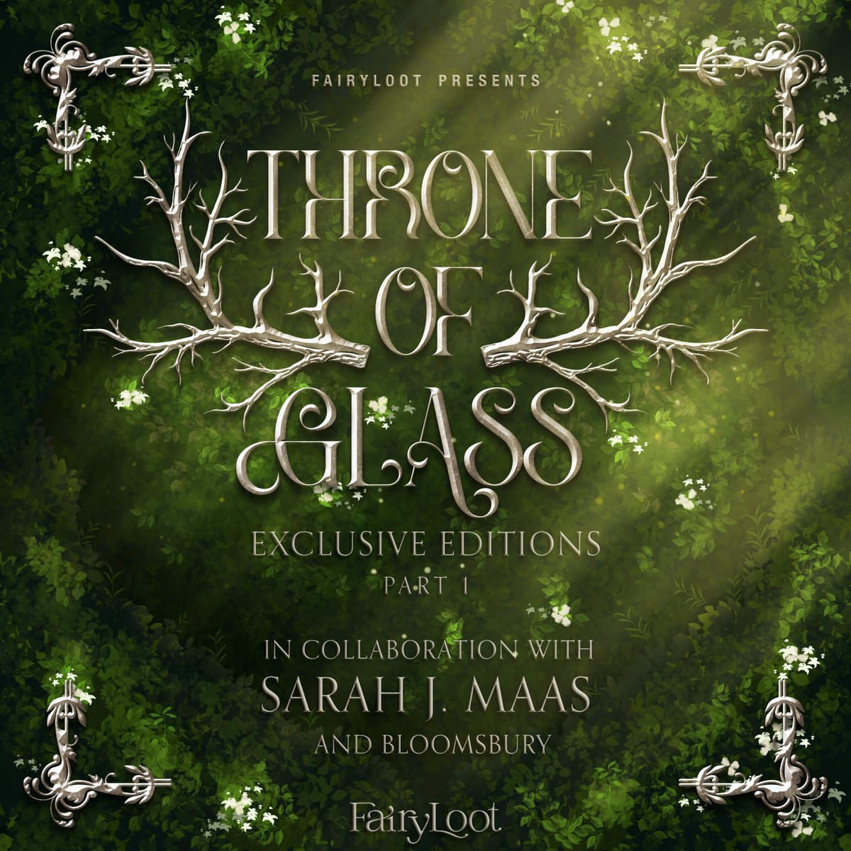 FairyLoot's tweet photo. ✨ It’s time to rattle the stars. ✨

We are immensely honoured to announce Part One of our Exclusive Editions of the Throne of Glass series by Sarah J. Maas, brought to you in collaboration with @SJMaas and @BloomsburyBooks. https://t.co/gTmygXPiBT
