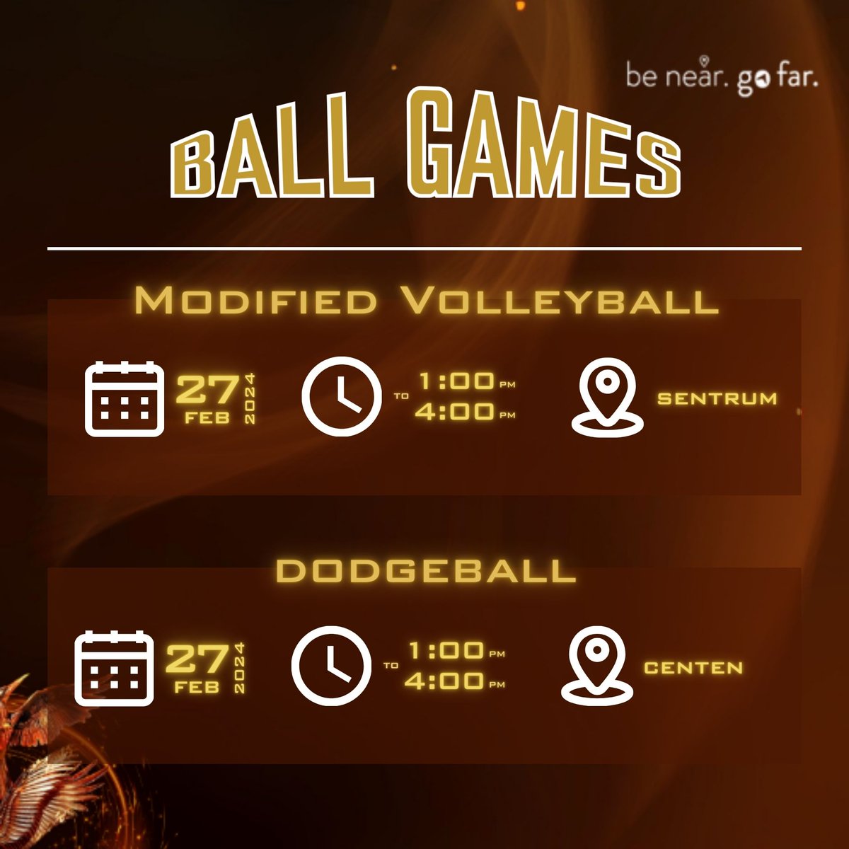 jpcsdlsl's tweet photo. May the odds be ever in your favor! 📷
Tributes, are you ready to rise to the challenge? Join us for the JPCS Sportsfest 2024, where the thrill of competition knows no bounds!
From classic ball games to traditional 'laro ng lahi' showdowns and more,— https://t.co/15YfVbcwsv