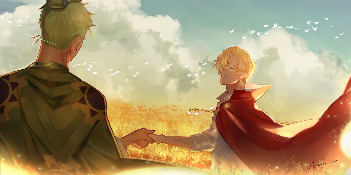 I'll wait for you forever more.
Happy Valentine

#zosan #ゾロさん  #ONEPIECE