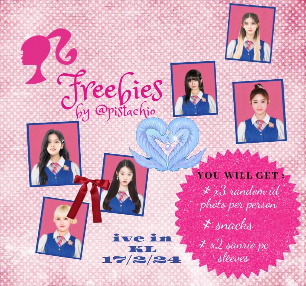 tortechips's tweet photo. ive barbie id photo for freebies
🧸 ー limited fcfs !!

#IVEinKL #IVE_WORLD_TOUR  #SHOW_WHAT_I_HAVE_IN_KL https://t.co/dO8qb2Fbt9