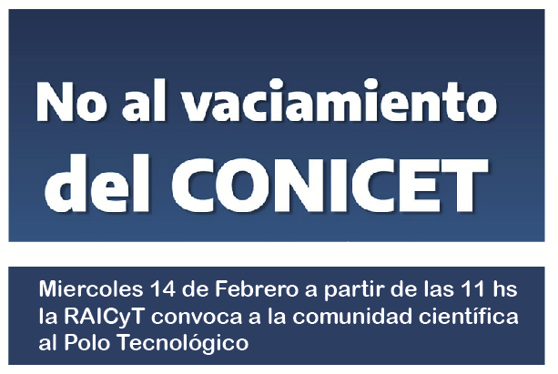 Sin becas, no hay ciencia. Sin ciencia, no hay desarrollo. #becasCONICET #cienciaesfuturo