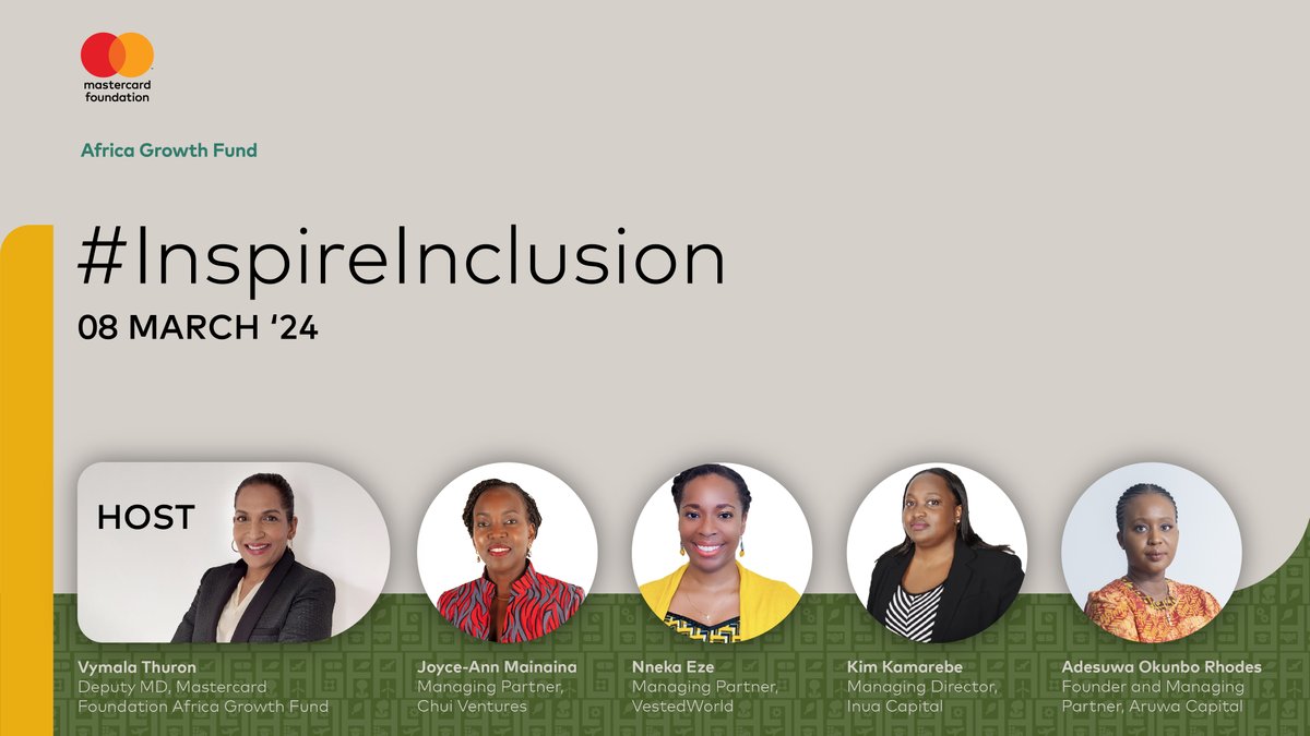 Mastercard Foundation Africa Growth Fund tweet media