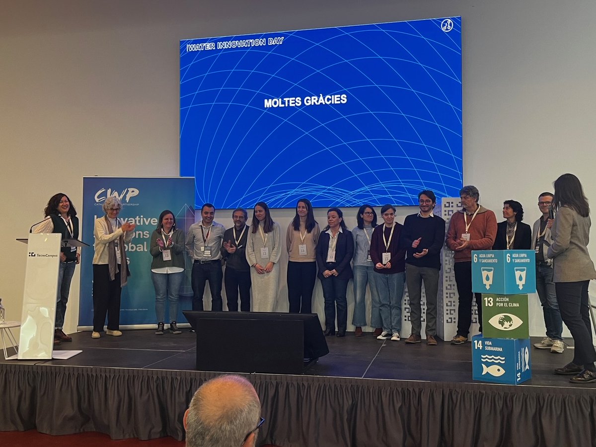 aiguesmanresa's tweet photo. Assistim al VI - Water Innovation Day organitzat pel @CatalanWaterP 

👌Un excel·lent punt de trobada del sector de l'aigua que enguany ens ha reunit per presentar solucions de R+D i innovadores per fer front a la #sequera 

#AigüesManresa #WID2024 https://t.co/F4hFrbDI4u
