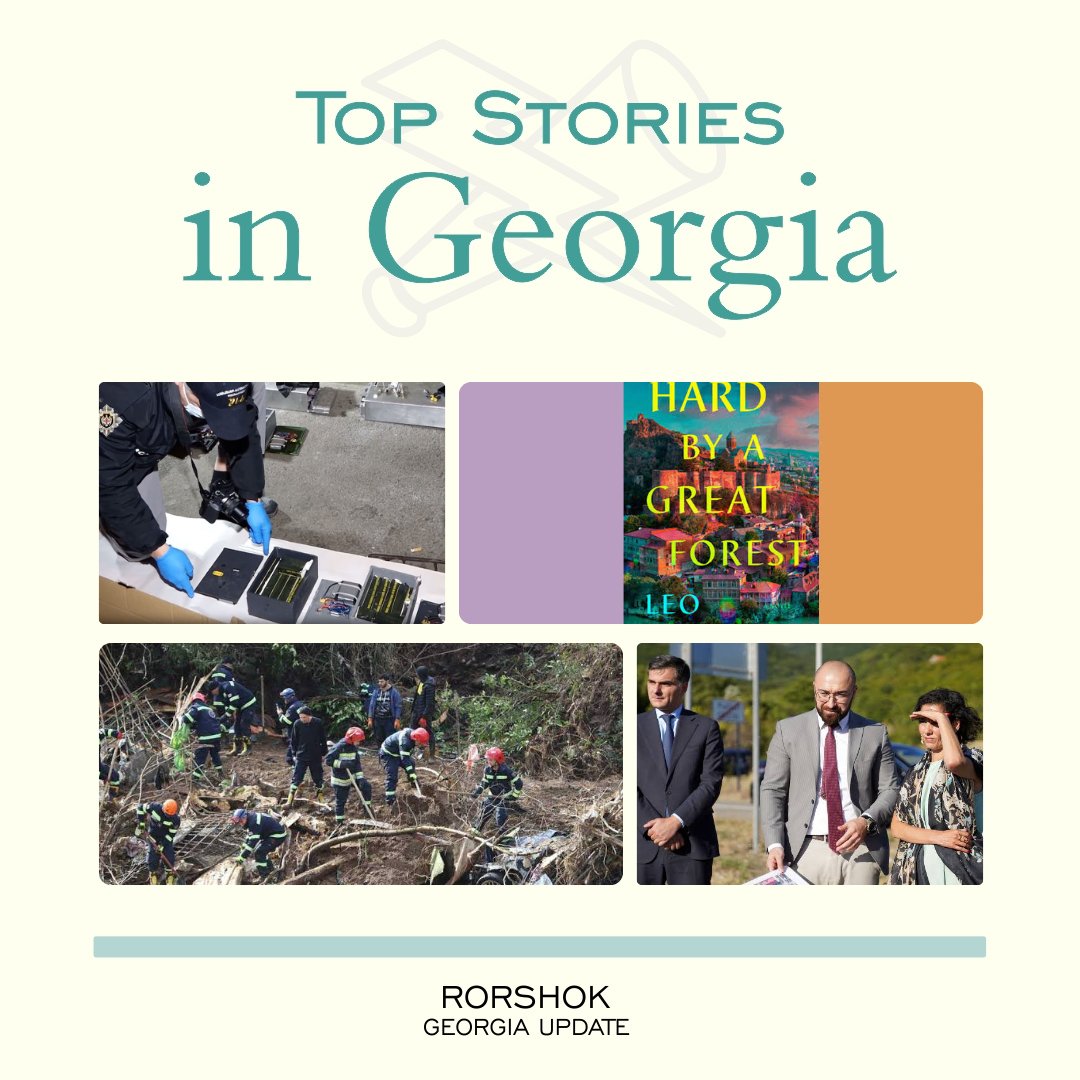 RorshokGeorgia's tweet photo. Last week in Georgia, February 9th rundown:

1. The State Security Service of Georgia said they found electric car batteries that had explosives heading from Ukraine to Russia.

#GeorgiaPolitics #GeorgiaNews #ExpatsInGeorgia #ემიგრაციასაქართვე #ბათუმი #ESL #StateSecurityService https://t.co/NNCaWb6zuE
